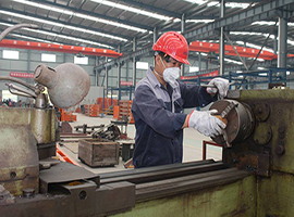 上达机电----钢材精细处理车间