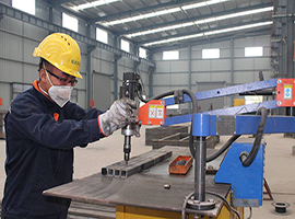  上达机电----钢材精细切割车间